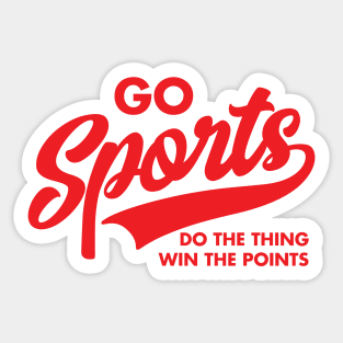 Go Sports Do The Thing Sticker